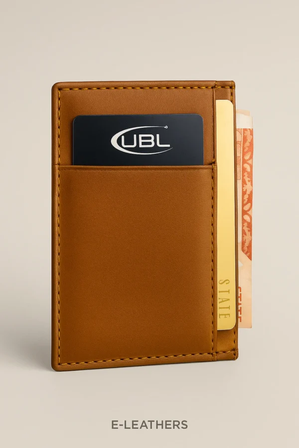 E-LEATHERS Premium Leather Card Holder - Image 3