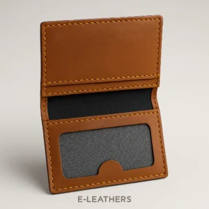 E-LEATHERS Premium Leather Card Holder